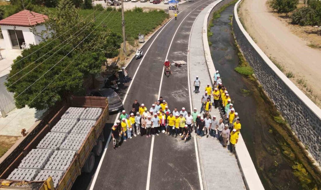 SINDIRGI İLÇESİNDE SÖĞÜTLÜDERE CADDESİNDE