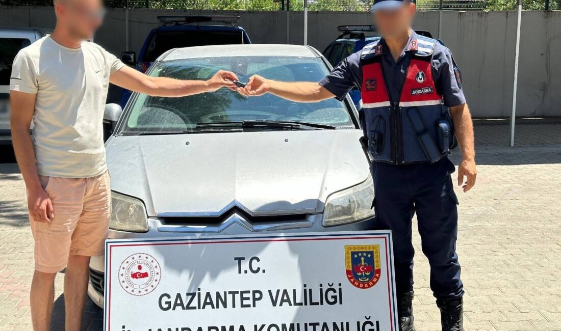 GAZİANTEP'TE SİLAH ZORUYLA BİR