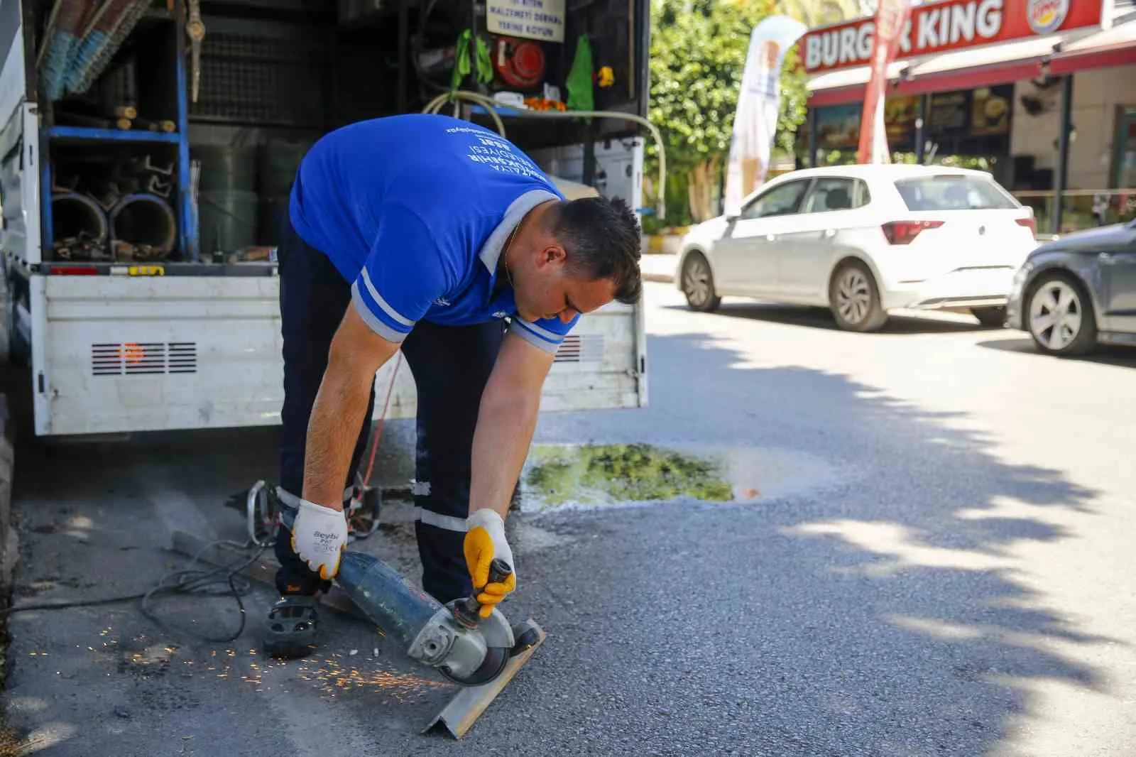 Şirinyalı’daki yağmur suyu çalışmaları tamamlandı