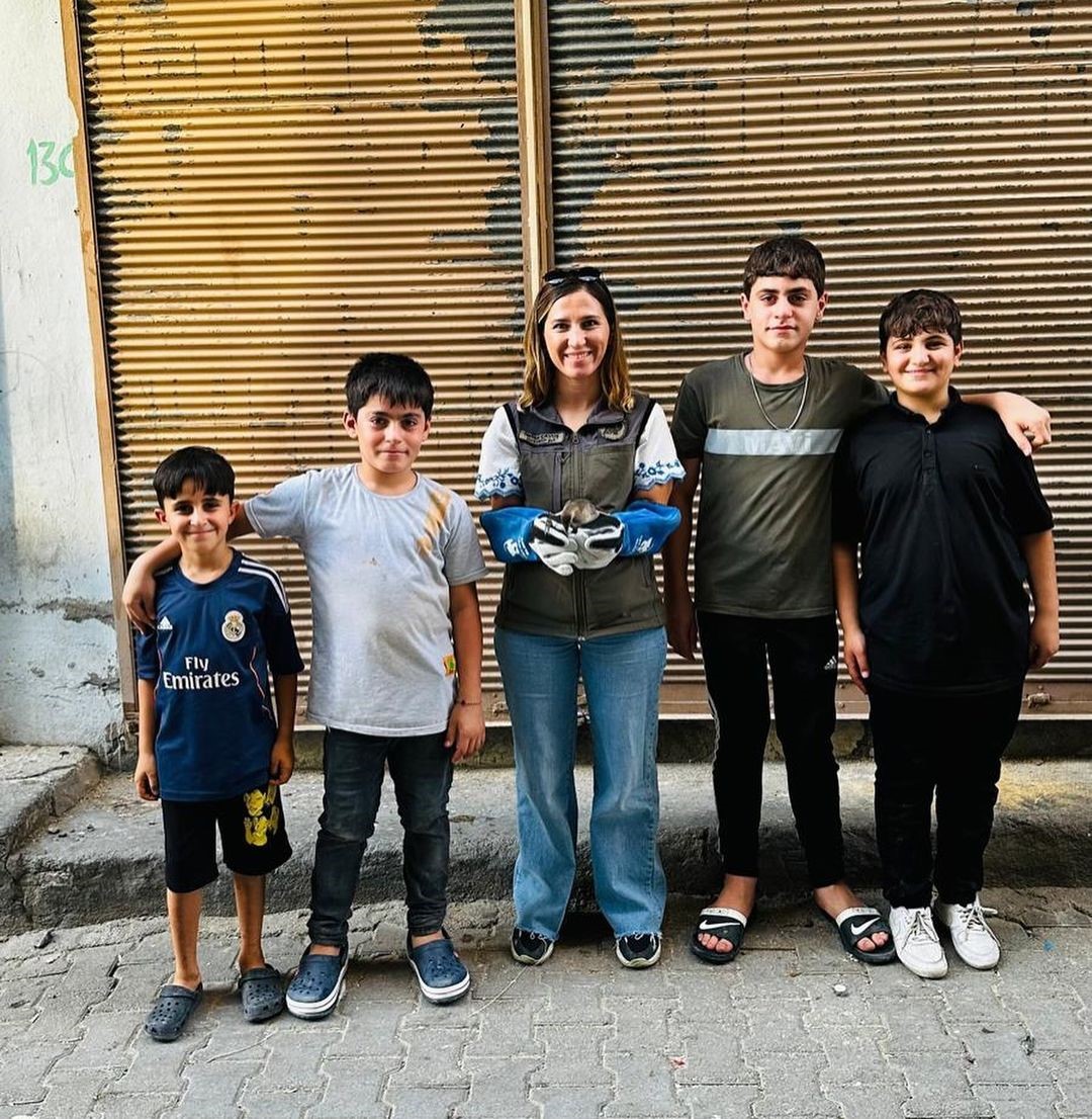 Şırnak’ta çocukların bulduğu “su tavuğu” tedavi altına alındı