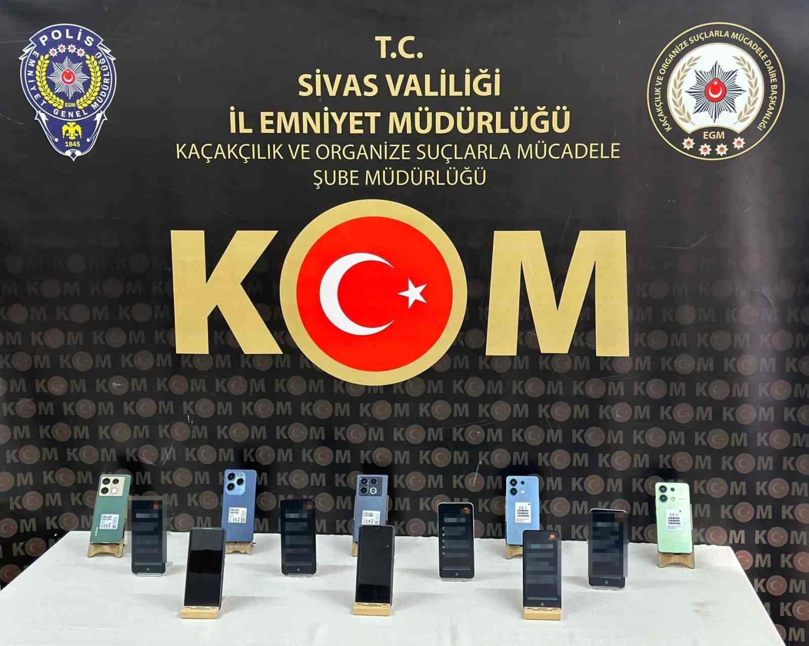 Sivas’ta kaçak cinsel ilaçlar ele geçirildi