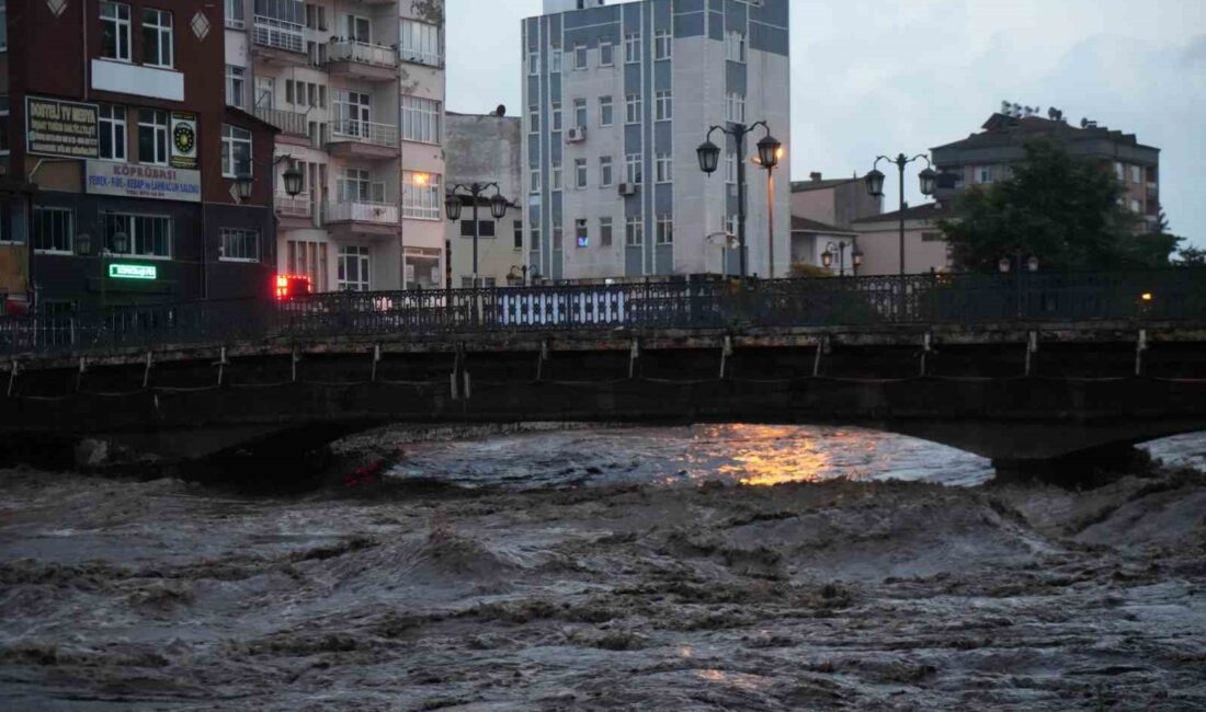 SAMSUN'DA TERME İLÇESİNDE GECE