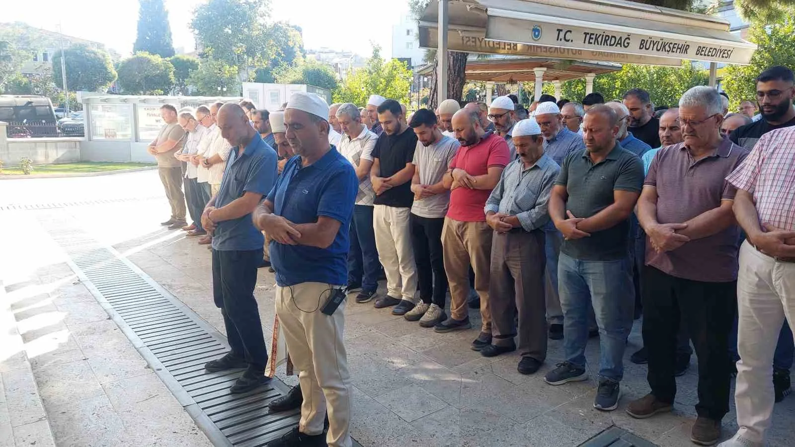 Tekirdağ’da Haniye için gıyabi cenaze namazı kılındı