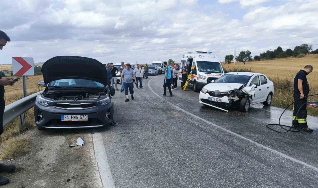 MALKARA'DA TRAFİK KAZASI: 5