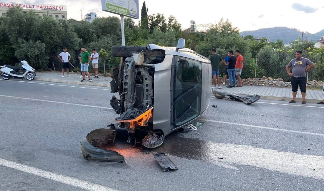 ANTALYA'NIN GAZİPAŞA İLÇESİNDE SÜRÜCÜSÜNÜN