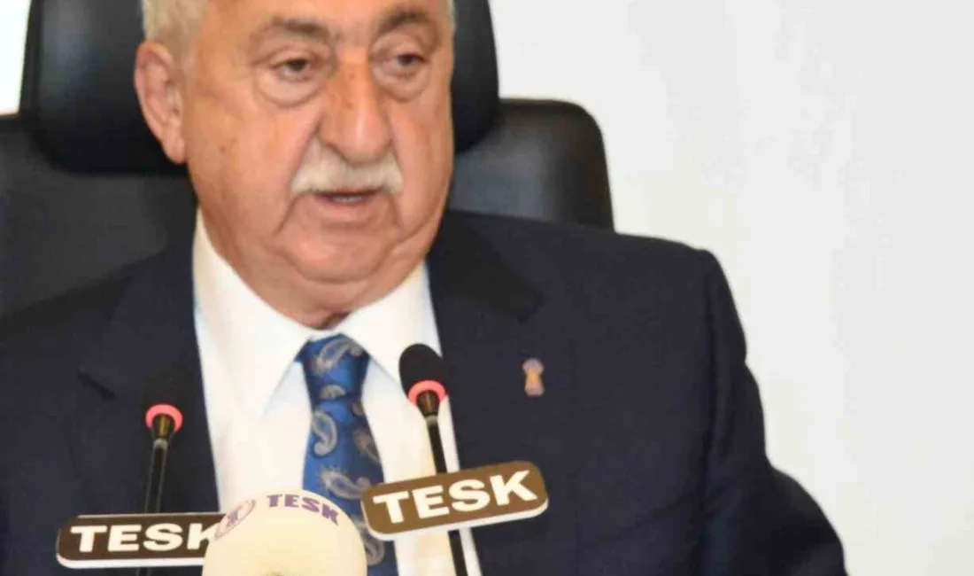 TESK BAŞKANI PALANDÖKEN: “ENFLASYON DÜZELTMESİ YILDA BİR KEZ YAPILMALI”