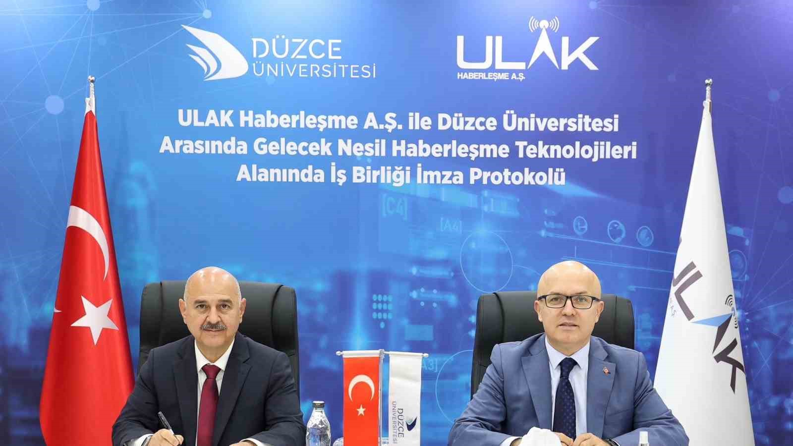 ULAK HABERLEŞME İLE DÜZCE ÜNİVERSİTESİ ARASINDA GELECEK NESİL HABERLEŞME TEKNOLOJİLERİ