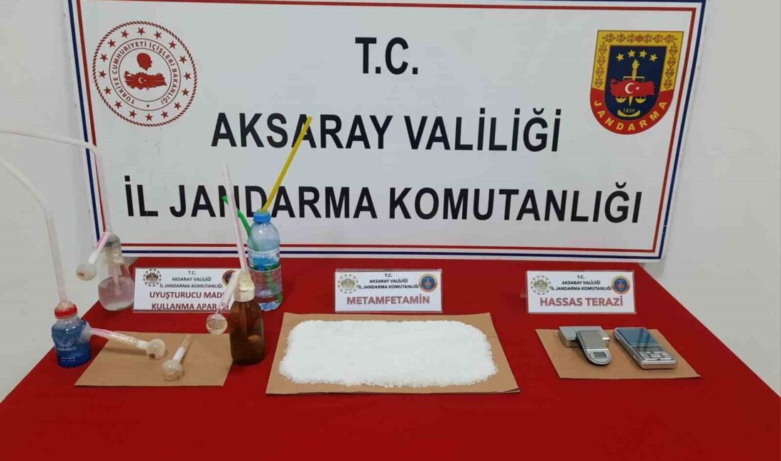 AKSARAY’DA UYUŞTURUCU İMAL VE