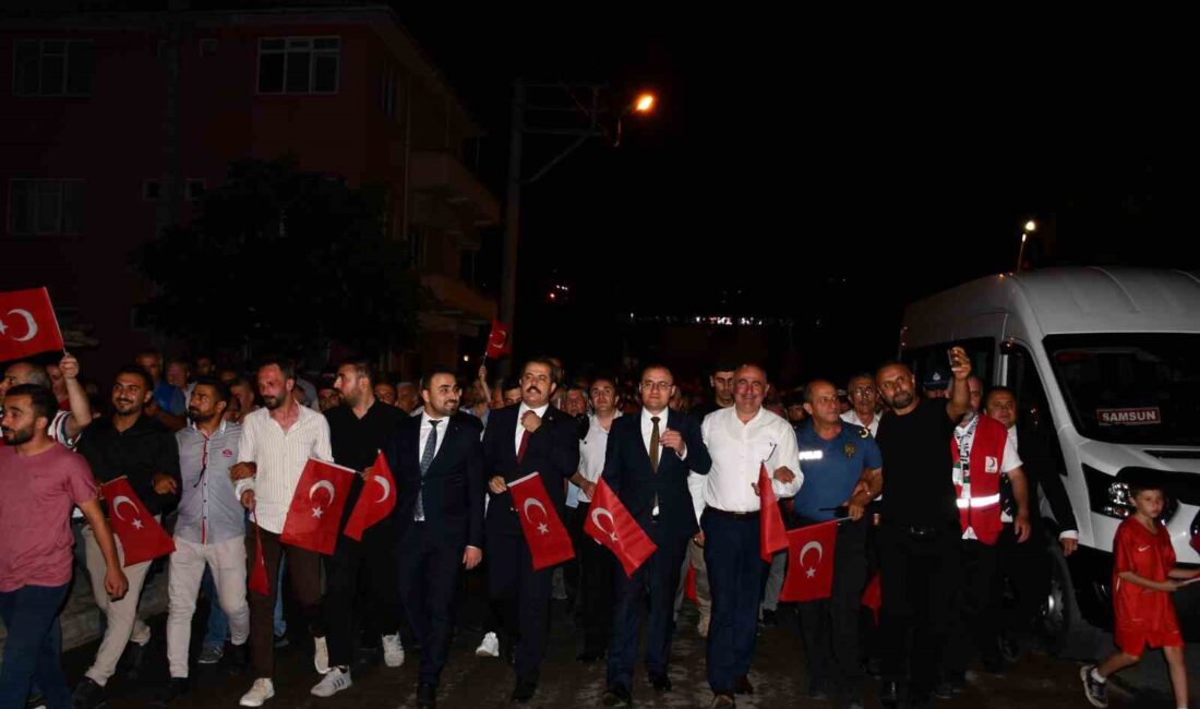 SAMSUN’UN VEZİRKÖPRÜ İLÇESİNDE “15