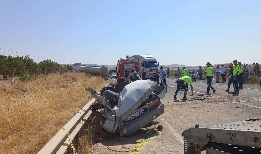 ŞANLIURFA’NIN BİRECİK İLÇESİNDE TANKER