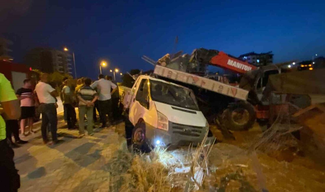 ANTALYA’NIN SERİK İLÇESİNDE YOLDAN