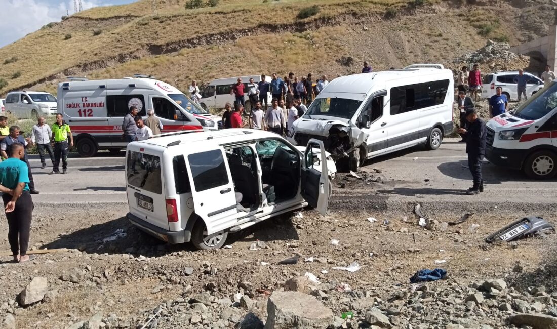 HAKKARİ'NİN YÜKSEKOVA İLÇESİNDE YOLCU