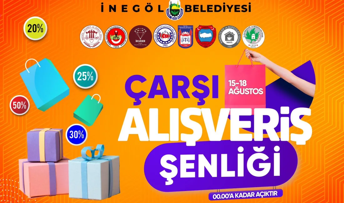 İnegöl Belediyesi öncülüğünde Ticaret