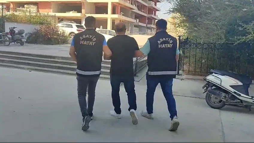 22 yıl kesinleşmiş hapis cezasıyla aranan şahıs yakalandı