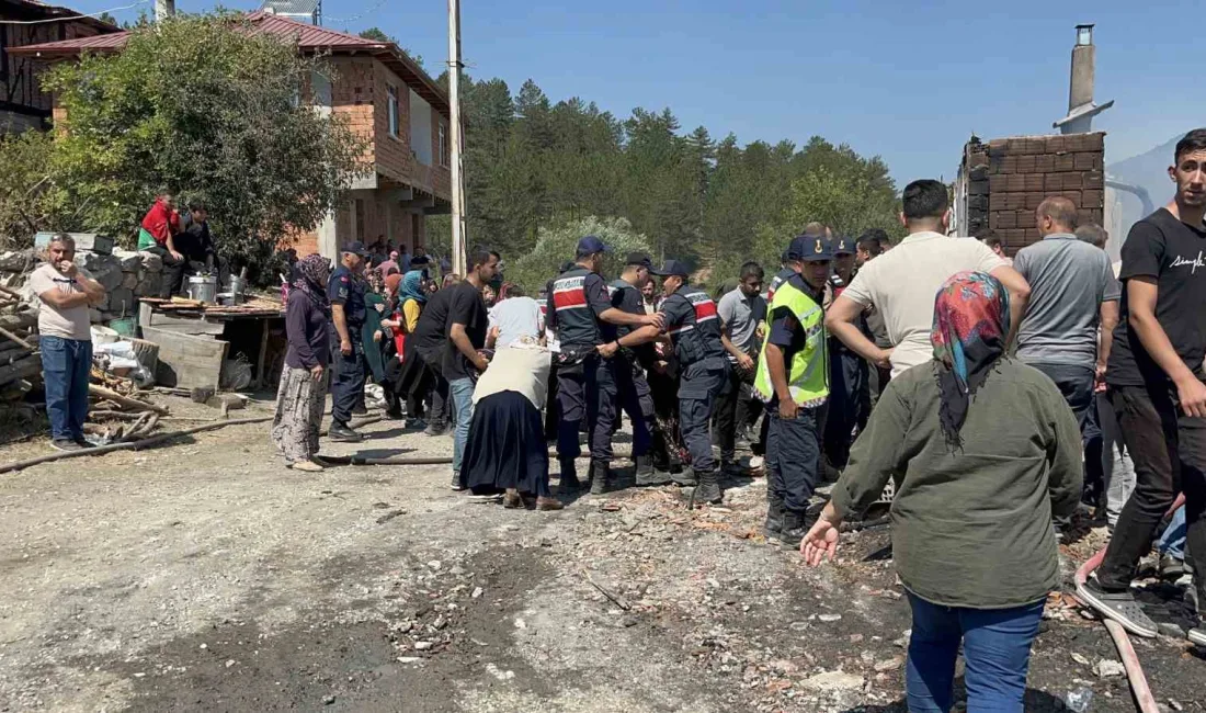 KASTAMONU'NUN TOSYA İLÇESİNDE ÇIKAN