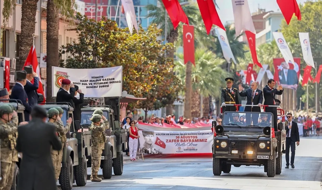 DENİZLİ’DE 30 AĞUSTOS ZAFER