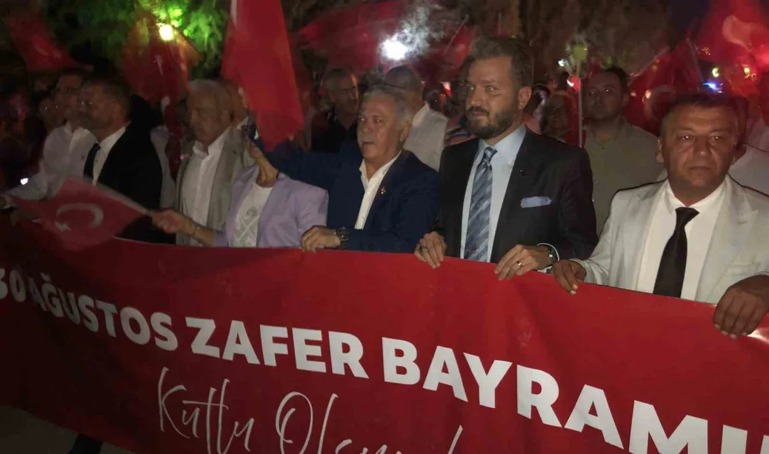 30 AĞUSTOS ZAFER MAHALLESİ’NDE