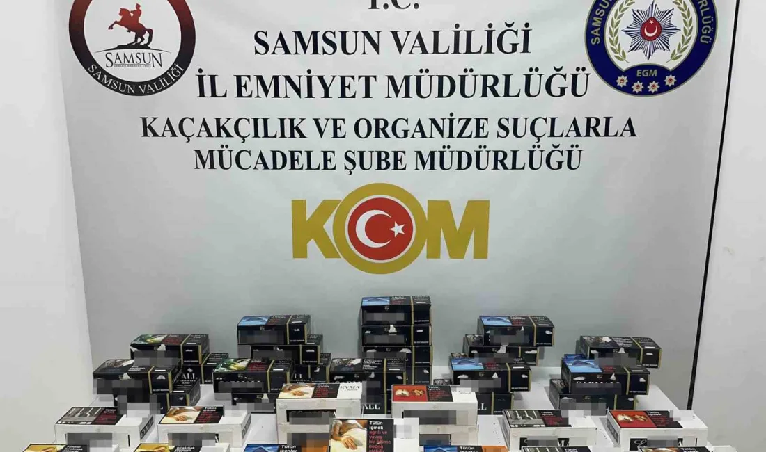 SAMSUN’DA 7 BİN 800