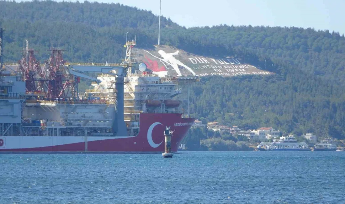 ÇANAKKALE BOĞAZI’NDAN GEÇEN TÜRKİYE'NİN