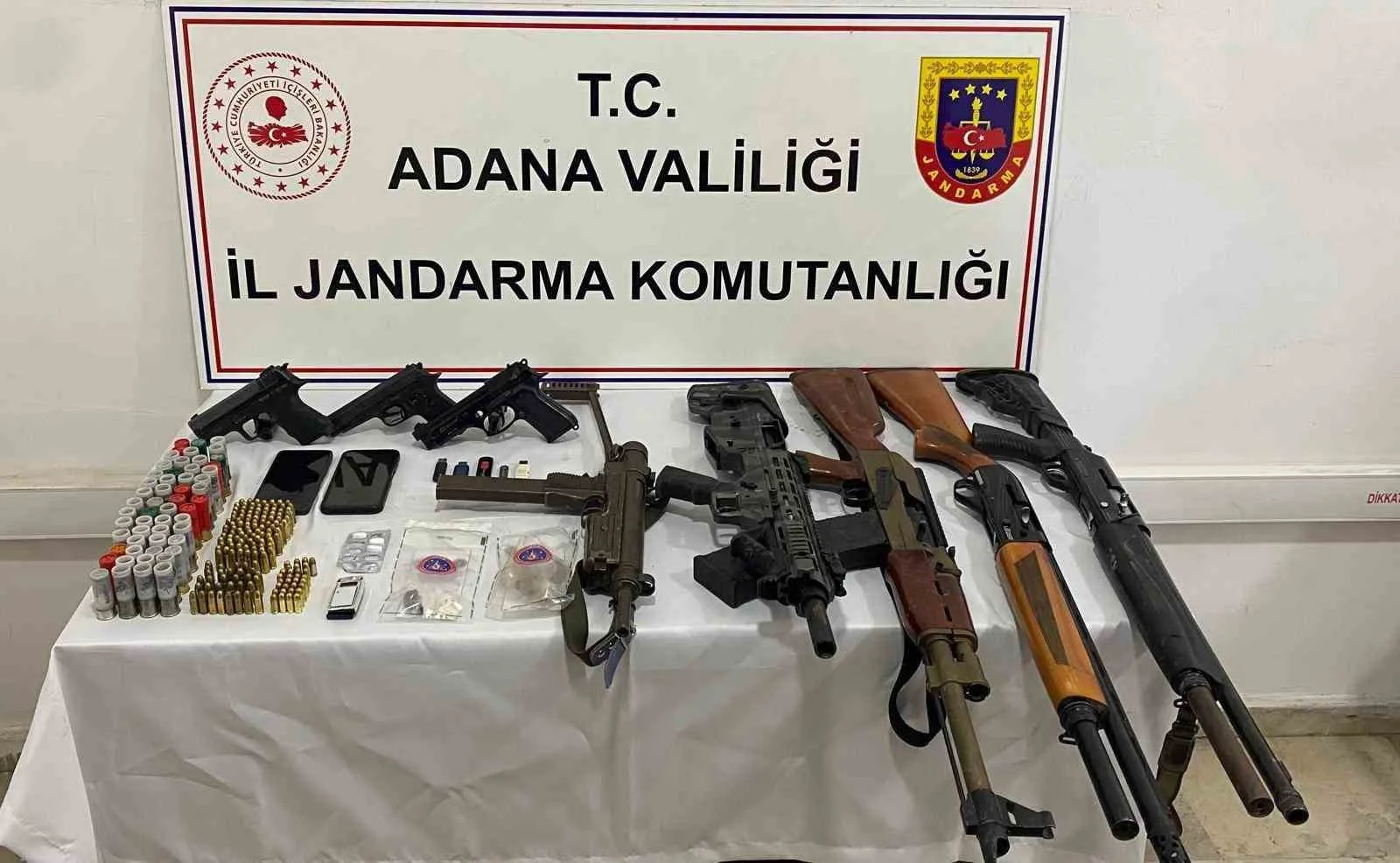 Adana’da silah kaçakçılığı operasyonu