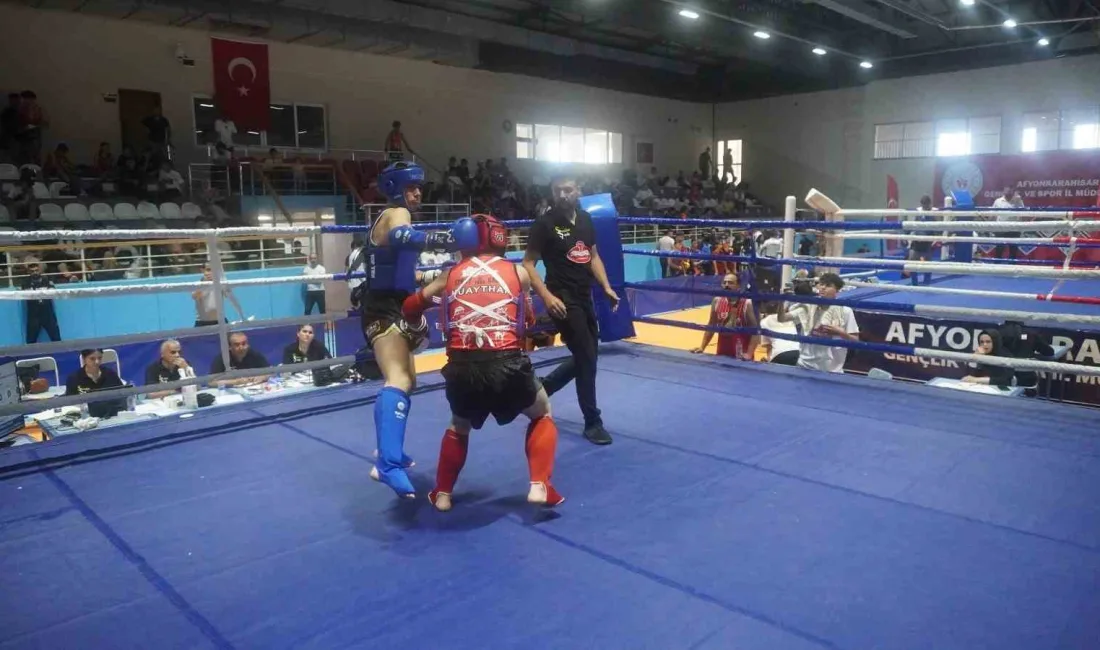 AFYONKARAHİSAR’DA MUAYTHAİ İLLER ARASI