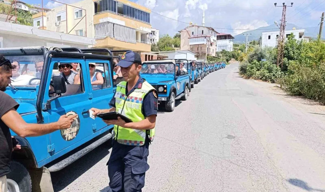 ALANYA İLÇESİNDE JANDARMA SAFARİ