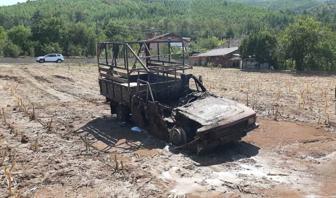 KARABÜK'ÜN SAFRANBOLU İLÇESİNDE ALEVLERE