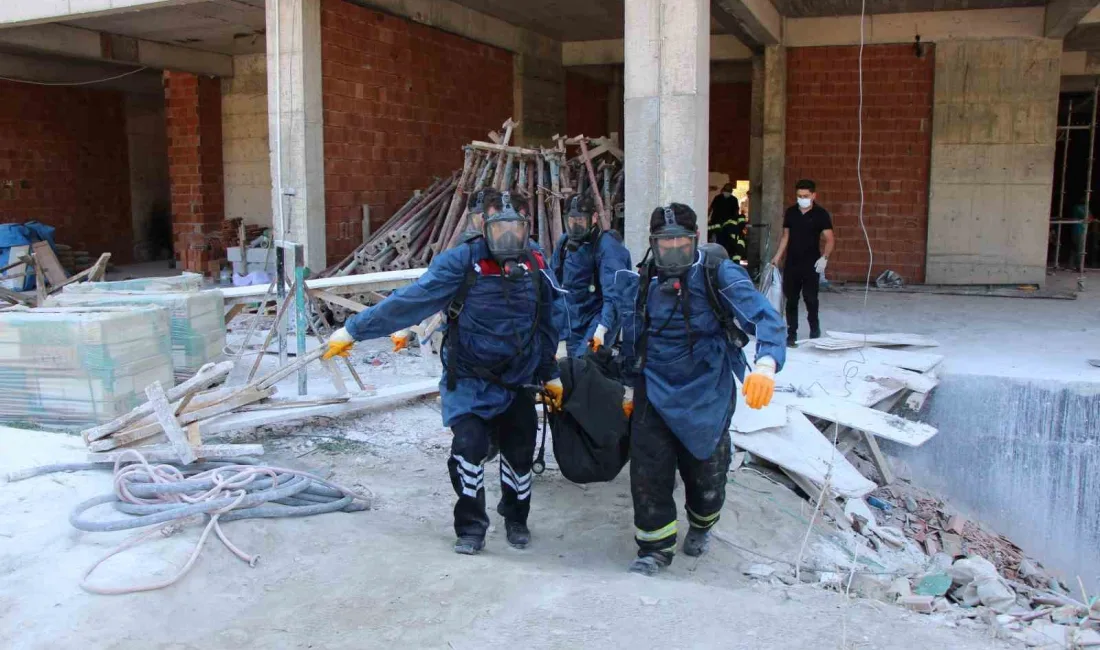 AMASYA’DA BİR İNŞAATTAN KÖTÜ