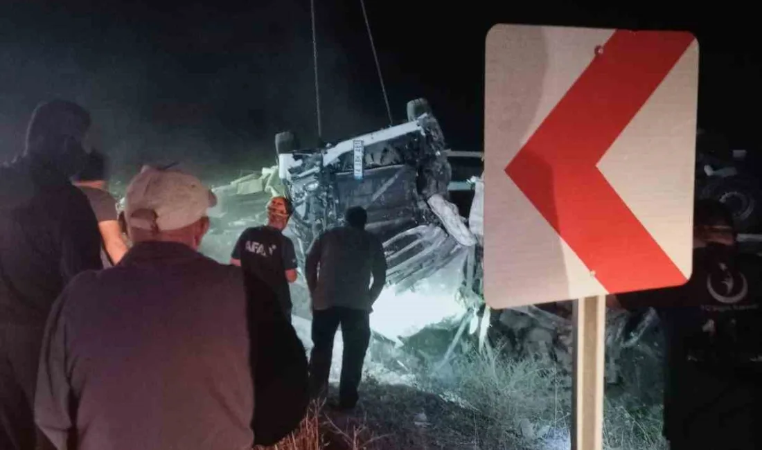 AMASYA’DA KONTROLDEN ÇIKAN TIRIN