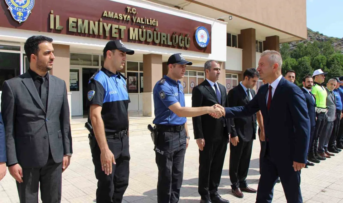 AMASYA'NIN YENİ EMNİYET MÜDÜRÜ