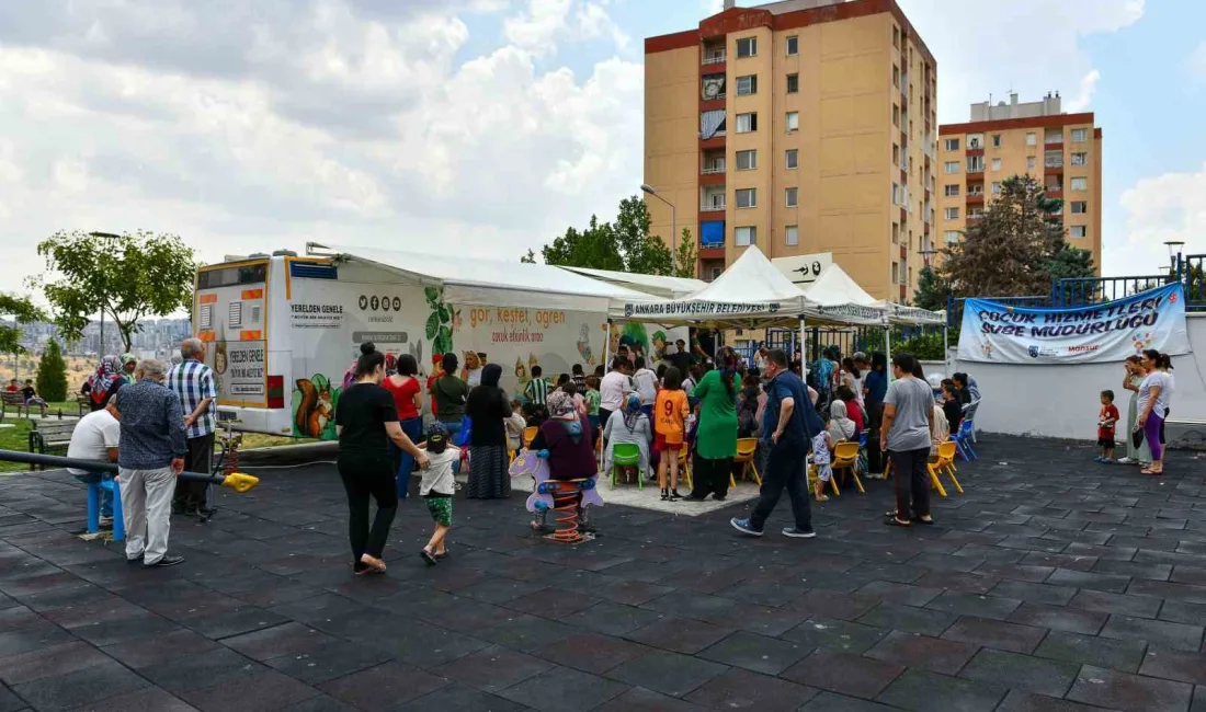 “GEZİCİ ETKİNLİK ARACI”, ÇEŞİTLİ KÜLTÜR VE SANAT ETKİNLİĞİNİ ÇOCUKLARIN AYAĞINA