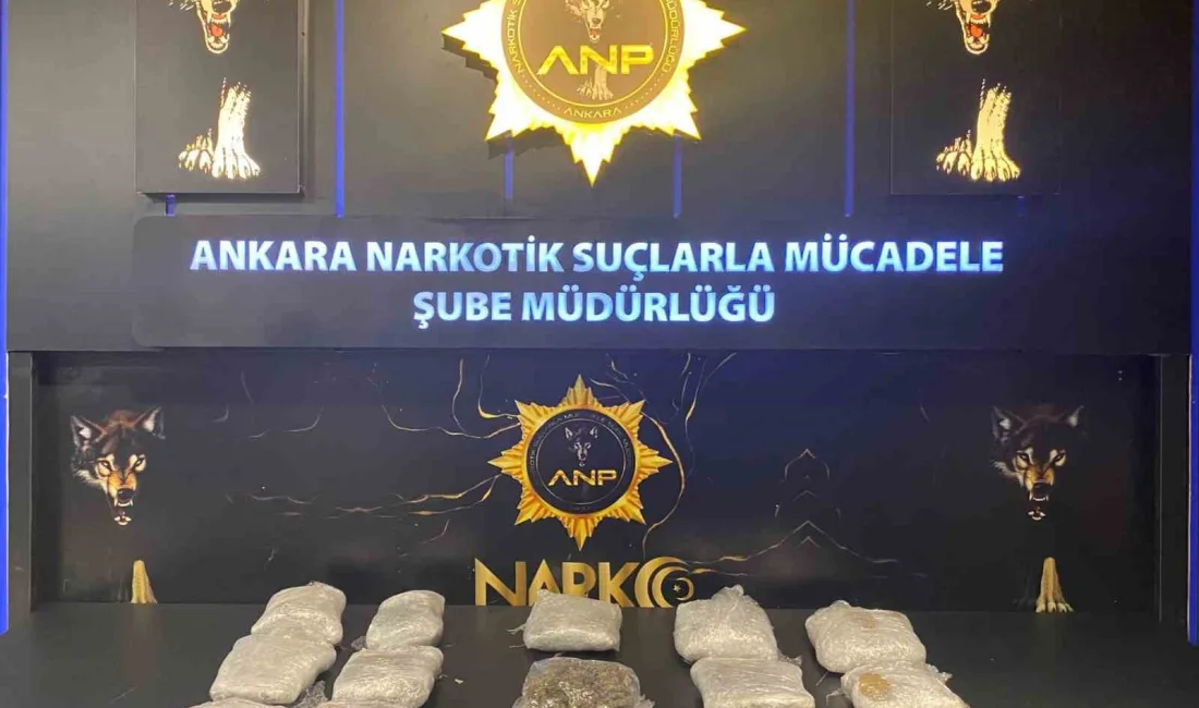 NARKOGÜÇ OPERASYONLARI KAPSAMINDA; 10 KİLOGRAM 600 GRAM ESRAR ELE GEÇİRİLDİ.