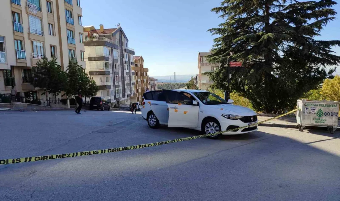 ANKARA’NIN DİKMEN İLÇESİNDE BİR KİŞİ, SEYAHAT HALİNDEKİ ARACA GÜPEGÜNDÜZ KURŞUN