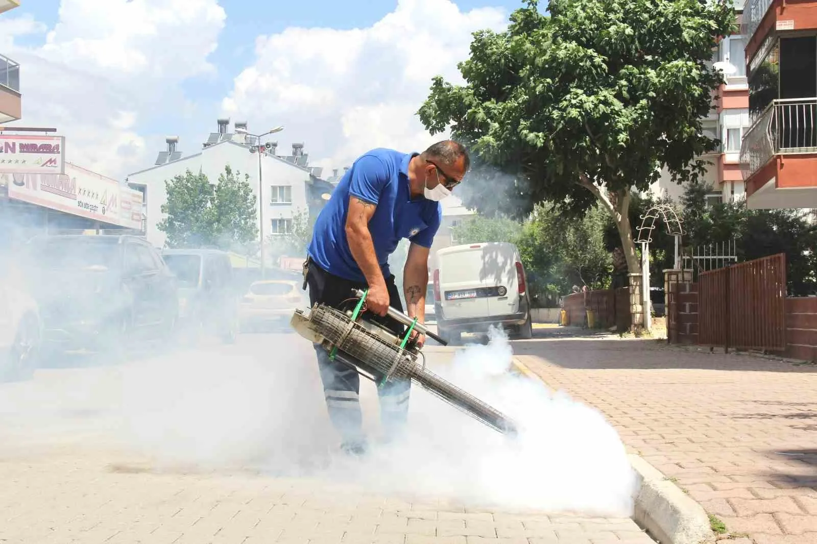 Antalya Büyükşehir vektörle mücadele çalışmalarını sürdürüyor