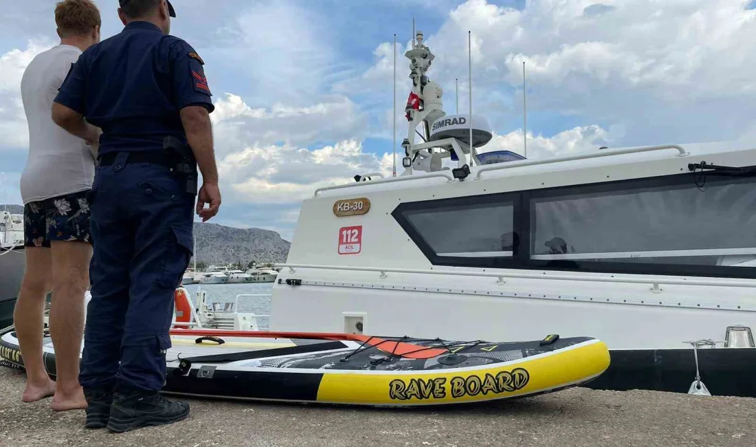 ANTALYA’DA İZİNSİZ KÜREK SÖRFÜ