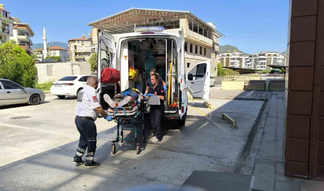 ANTALYA’NIN ALANYA İLÇESİNDE SÜRÜCÜSÜNÜN