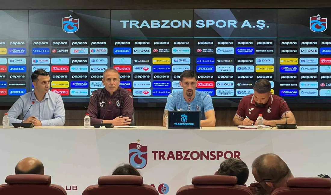 TRABZONSPOR TEKNİK DİREKTÖRÜ ABDULLAH