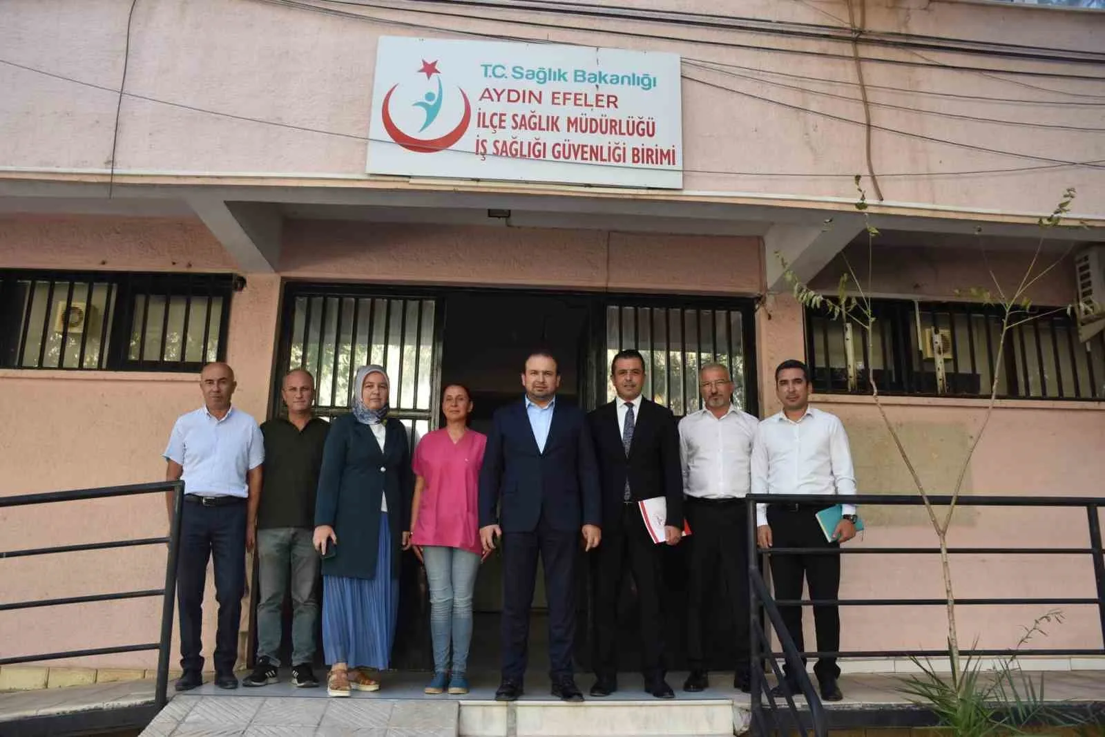 Aydın İl Sağlık Müdürü Şenkul İş Sağlığı Güvenliği Birimi’ndeki çalışmaları yerinde inceledi