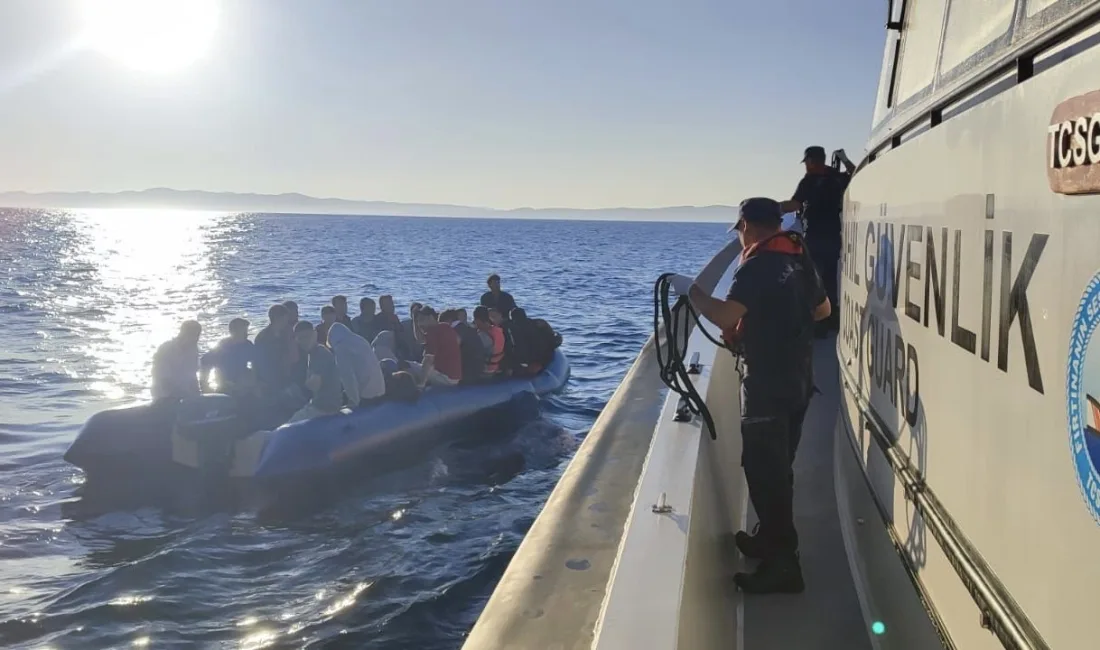 ÇANAKKALE’NİN AYVACIK İLÇESİ AÇIKLARINDA