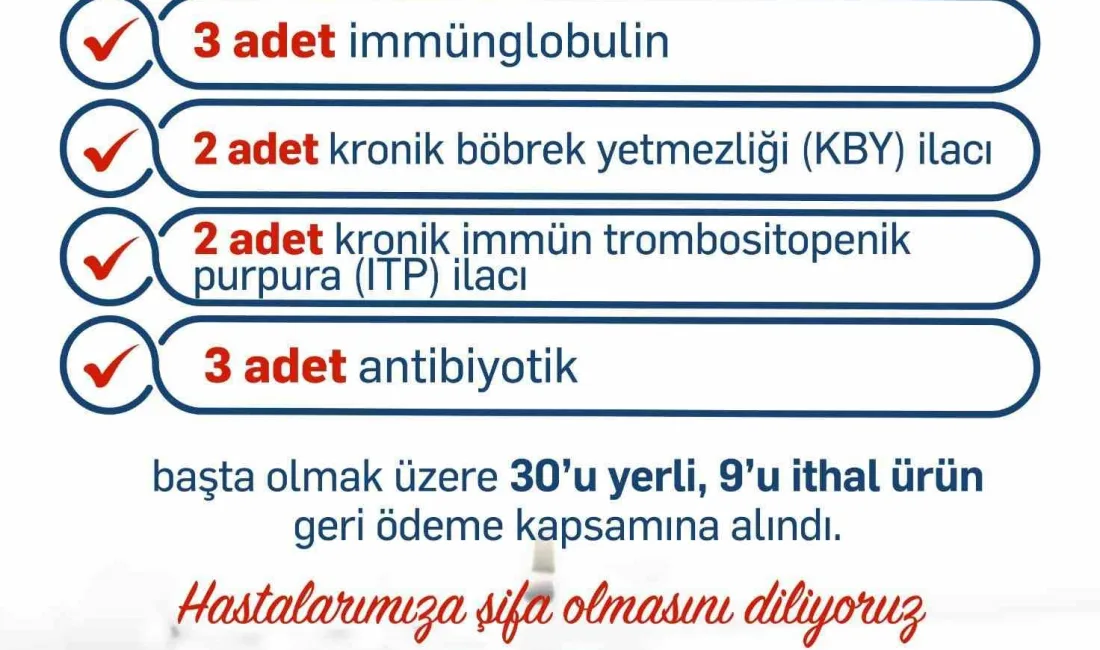 ÇALIŞMA VE SOSYAL GÜVENLİK BAKANI VEDAT IŞIKHAN, 30'U YERLİ ÜRETİM