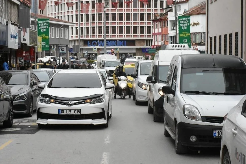 Balıkesir’de temmuz ayında araç sayısı 619 bin 590 oldu