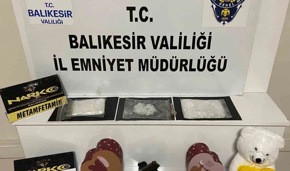 BALIKESİR’DE NARKOTİK EKİPLERİ TARAFINDAN