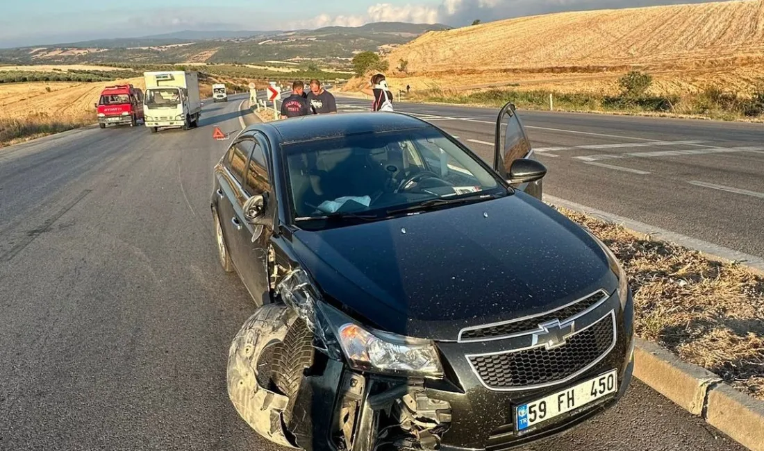 BANDIRMA-ÇANAKKALE YOLU ÜZERİNDEKİ KAZA