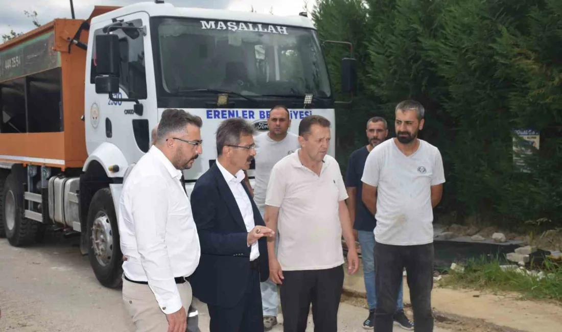 YAZILI MAHALLESİNDE ZİYARETLERDE BULUNAN