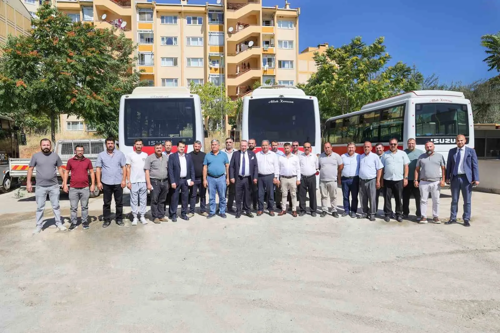 UŞAK BELEDİYE BAŞKANI ÖZKAN YALIM, ŞOFÖRLER VE OTOMOBİLCİLER ESNAF ODASI