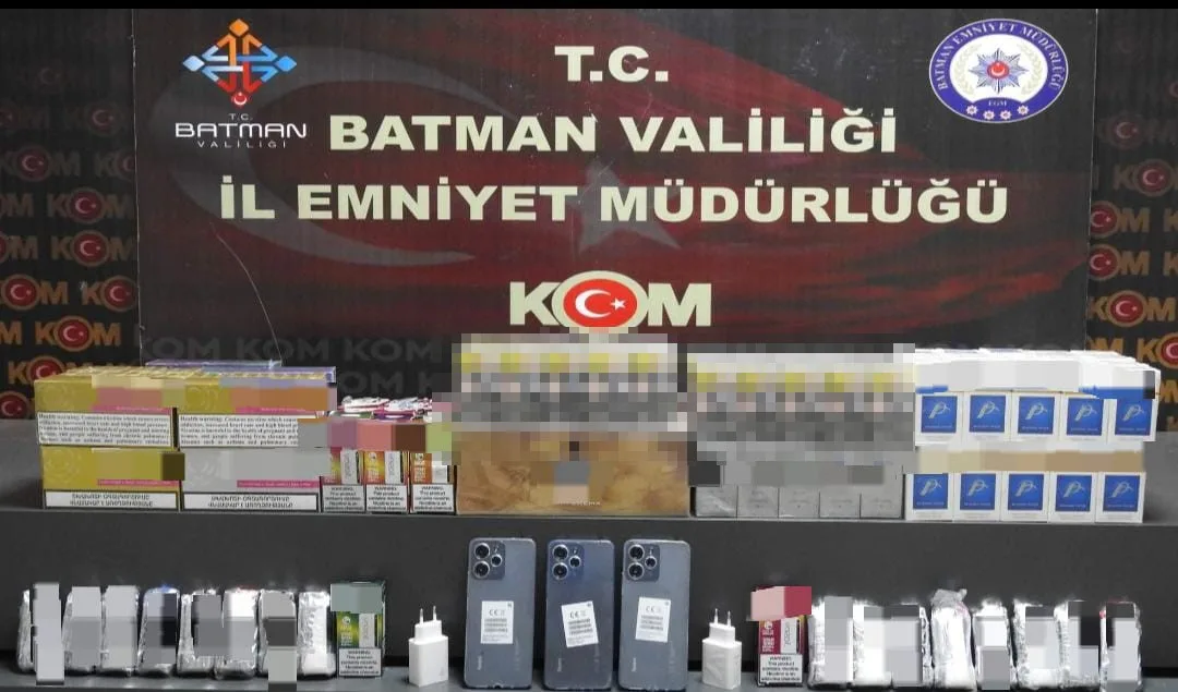 BATMAN’DA 290 PAKET KAÇAK