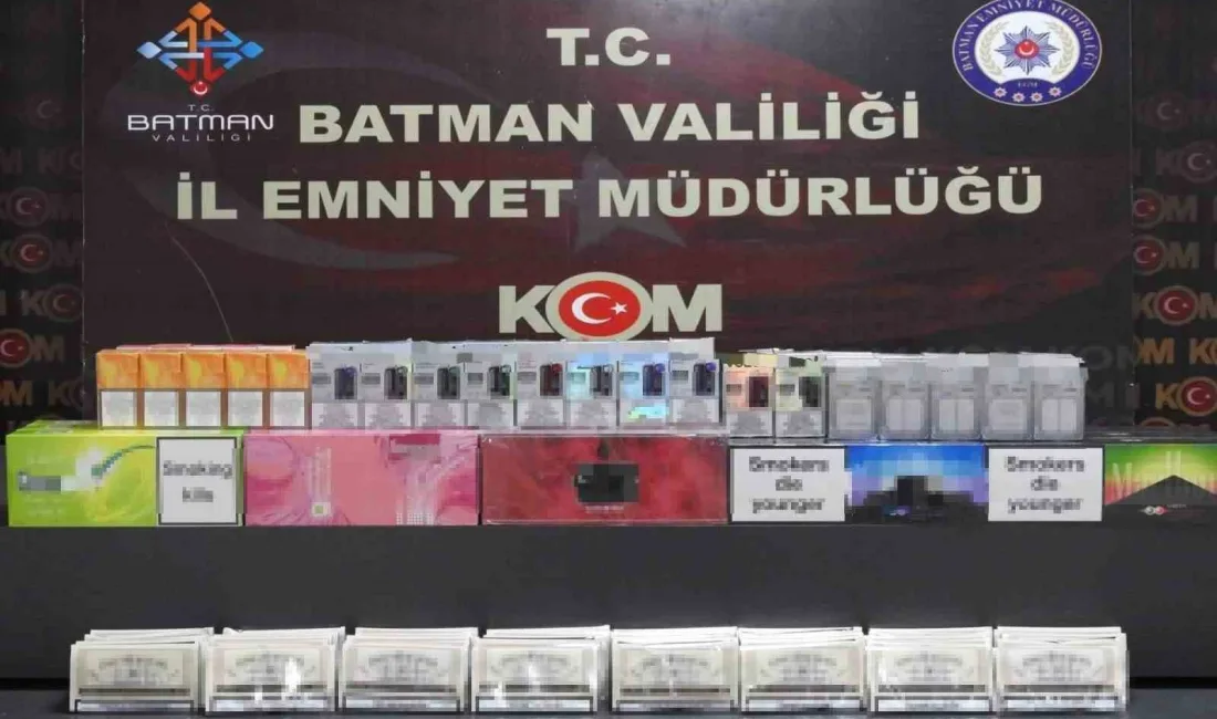 BATMAN'DA KENT MERKEZİNDE YAPILAN