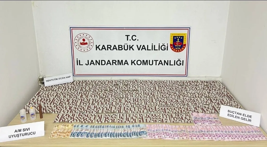 KARABÜK’ÜN ESKİPAZAR İLÇESİNDE DURDURULAN