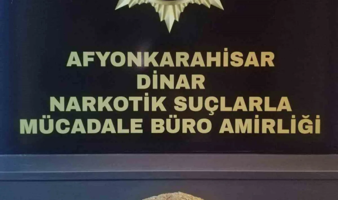 BİR KİLONUN ÜZERİNDE UYUŞTURUCU