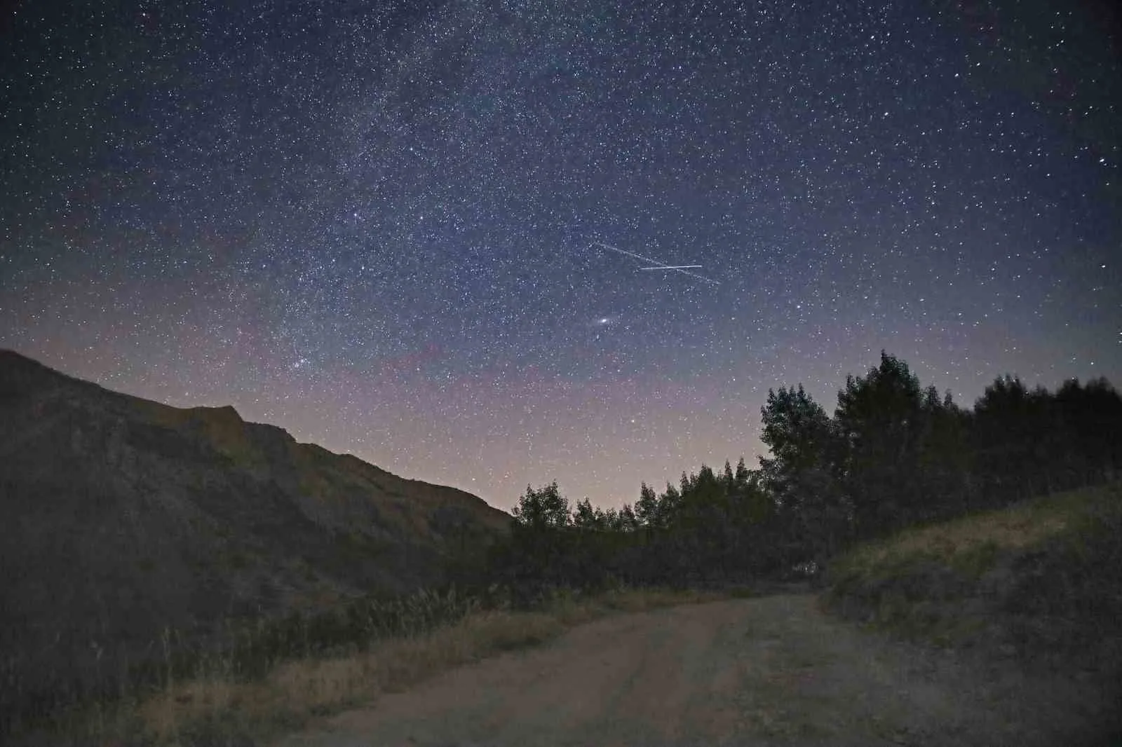 Bitlis’te perseid meteor yağmuru